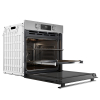 Horno Multifunción Whirlpool OMR58RR1X, 2.2 kW, 71 L, Apertura Abatible, 8 Funciones de Cocción, Eficiencia A+ - Inox