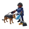 PLAYMOBIL Special Plus Policía con perro, Juego de figuras +4 años - 71162