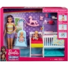 Barbie Skipper - ¡Hora de la Siesta! Muñeca Canguro con Bebés y Accesorios