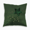 Cojín Lentejuelas Reversibles ALO HOME 40x40 cm Verde