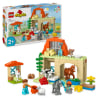 LEGO Duplo Cuidado de Animales en la Granja, Juego de construcción +2 años - 10416