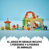 LEGO Duplo Cuidado de Animales en la Granja, Juego de construcción +2 años - 10416