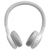Auriculares JBL LIVE 400 con Bluetooth - Blanco
