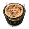 Bandeja más Soporte Acero Pizza GUARDINI 28 cm - Negro