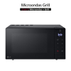 Microondas con Grill LG MH7032JAS, 900 W, 30 L, 5 Niveles de Potencia - Negro