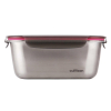 Hermético Rectangular Metal CUITISAN CANDL 1800 ml - Metalizado
