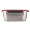 Hermético Rectangular Metal CUITISAN CANDL 1800 ml - Metalizado