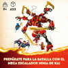 LEGO Ninjago El Renacer de los Dragones con el Meca Escalador Ninja de Kai, Juego de construcción +9 años - 71812