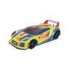 Hot Wheels Coche Radio Control Quick N' Sik 1:10, Vehículos a batería +3 años