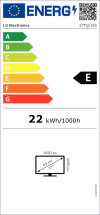 TV LED 27" (68,58 cm) LG 27TQ615S, FHD, Smart TV