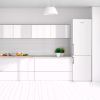 Frigorífico Combi Infiniton FGC-253C80WEJ, No Frost, 180 cm, 253 L, 4 Cajones, Eficiencia E - Balnco