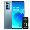 Móvil Oppo Reno6 Pro 5G, 12GB de RAM + 256GB - Gris