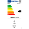 Congelador Horizontal Brandt BFK201ESW, 84,5 cm, 198 L, Eficiencia E - Blanco