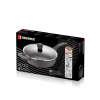 Sartén Honda de Aluminio Fundido Inducción con Tapa 3.9L BERGNER Retro