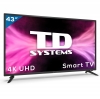 TV LED 109,22 cm (43") TD Systems K43DLG12US, 4K UHD, Smart TV