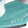 Plancha de Vapor Russell Hobbs 26470-56, 2400 W, Sistema Antigoteo, 110gr/m, Suela Antiadherente - Turquesa