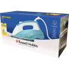 Plancha de Vapor Russell Hobbs 26470-56, 2400 W, Sistema Antigoteo, 110gr/m, Suela Antiadherente - Turquesa