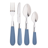 Cubertería de Acero Inoxidable RENBERG Brinny 24 Piezas - Azul