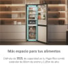 Frigorífico Combi Haier HDPW5618CNPK, No Frost, 185 cm, 352 L, 5 Cajones, Wifi, Eficiencia C - Inox