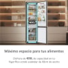 Frigorífico Combi Haier HDPW5620CNPK, No frost, 205 cm, 406 L, 3 Cajones, Wifi - Inox