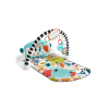 Fisher-Price Gimnasio-piano Pataditas con luces y sonidos Kick&Play, Alfombra de actividades para bebés