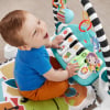 Fisher-Price Gimnasio-piano Pataditas con luces y sonidos Kick&Play, Alfombra de actividades para bebés