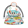 Fisher-Price Gimnasio-piano Pataditas con luces y sonidos Kick&Play, Alfombra de actividades para bebés