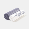 Toalla de Algodón Ducha 70x140 cm TEX HOME Jasmin Blanco