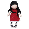 Gorjuss - Muñeca de Trapo Roja New Height 30 cm