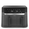 Freidora de Aire sin Aceite Moulinex Dual Easy Fry EZ901N, 2700 W, 8,3 L - Negro