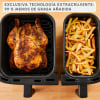 Freidora de Aire sin Aceite Moulinex Dual Easy Fry EZ901N, 2700 W, 8,3 L - Negro