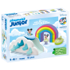 PLAYMOBIL JUNIOR & Disney: Mickey y Minnie casa en las nubes, Juego de figuras +1 año - 71696
