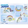 PLAYMOBIL JUNIOR & Disney: Mickey y Minnie casa en las nubes, Juego de figuras +1 año - 71696