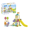 PLAYMOBIL JUNIOR: parque Infantil aventura, Juego de figuras +1 año - 71703