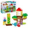 LEGO Duplo Jardín y Casa del Árbol de Peppa Pig, Juego de construcción +2 años - 10431