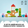 LEGO Duplo Jardín y Casa del Árbol de Peppa Pig, Juego de construcción +2 años - 10431