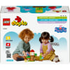 LEGO Duplo Jardín y Casa del Árbol de Peppa Pig, Juego de construcción +2 años - 10431