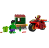 LEGO Disney Marvel Iron Man con Moto y Hulk, Juego de construcción +4 años - 76287