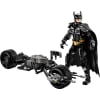LEGO DC Comics Figura para Construir: Batman y Moto Bat-Pod, Juego de construcción +12 años - 76273