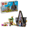 LEGO Gru 4 Mi villano favorito Minions y Mansión Familiar de Gru, Juego de construcción +8 años - 75583