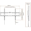 Soporte TV Metronic Fijo Slim 55''- 70''