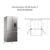 Frigorífico Americano No Frost Haier E HFW7819EWMP
