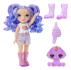 Rainbow High Littles Dolls - Amethyst, Muñeca y accesorios +4 años