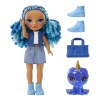 Rainbow High Littles Dolls - Sapphire, Muñeca y accesorios +4 años
