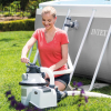 Depuradora de Arena Intex Krystal Clear 4500 litros/ hora 0,25 HP