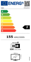 TV QLED 85'' (216 cm) Haier H85Q800UX, 4K UHD, Dolby Vision, Smart TV, HDR10, Dolby Atmos