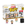 Funko Pop Bitty Harry Potter Pack 4 Mini Figuras 