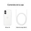 Apple iPhone 16 128GB 5G - Blanco