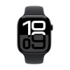 Apple Watch Series 10 GPS 46mm Caja Negro Azabache con Correa Deportiva Negra