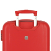 Pierre Cardin Hartschalen-Koffer Handgepäck – 55x38x20 Cm, 40L, Orange, 4 Doppelrollen, Für Ryanair & Co.